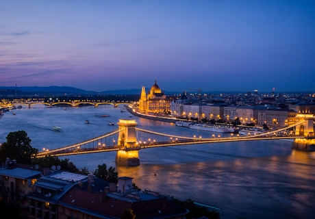 Danubio en la noche