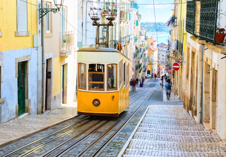 Tranvía en Lisboa